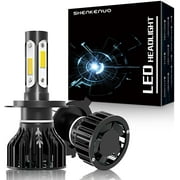 Fit For HONDA CIVIC 1992-2003 LED Headlight Bulbs,9003/H4 High/Low Beam,Pack of 2,SHENKENUO