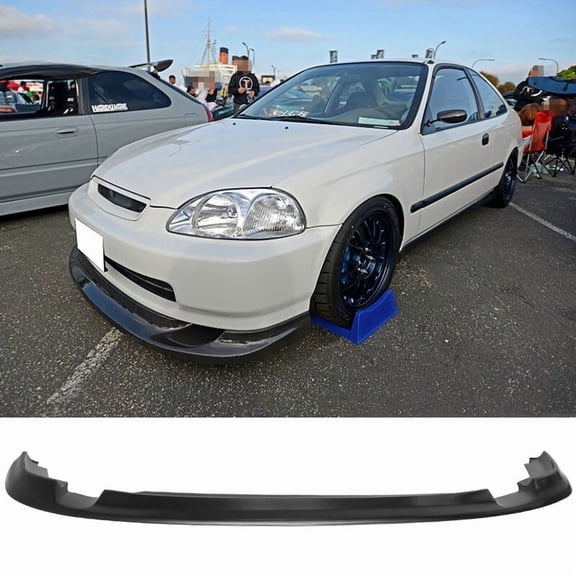 Fit For Honda Civic 96-98 Front Bumper Lip Spoiler JDM First Molding Style
