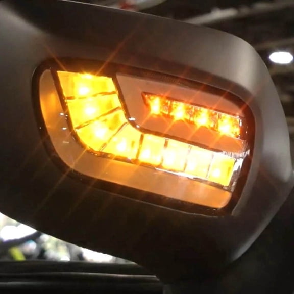 Fit For Honda Goldwing GL1800 2001-2012 GL 1800 Motorcycle Mirror Lights LED Turn Signals DRL Front Lamp