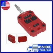 Fit For JK Accessories Car Key Fob Case Cover for Jeep Wrangler JK 2007-2018 Red