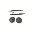 thumbnail image 1 of Fit For Jeep Willys Adjustable Arm Mirror Bracket set 5" Mirror Vintage, 1 of 1