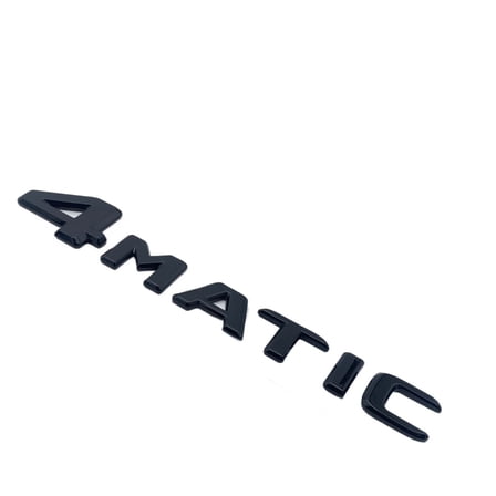 Fit For Mercedes Fit For Benz A B C E G S ML SL CL GLA CLA Class AMG 4MATIC 4 MATIC Trunk Chrome Matte Black Letters Emblem Badge Sticker