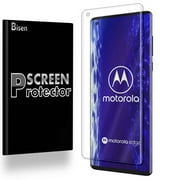 Fit For Motorola Edge [2-Pack BISEN] Ultra Clear [Full Cover] Screen Protector, Anti-Scratch, Anti-Shock