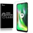 thumbnail image 1 of Fit For Motorola Moto G9 Play [3-Pack BISEN] Screen Protector Tempered Glass, 9H Hardness, Anti-Scratch, Anti-Shock, Bubble Free, Shatterproof, 1 of 4
