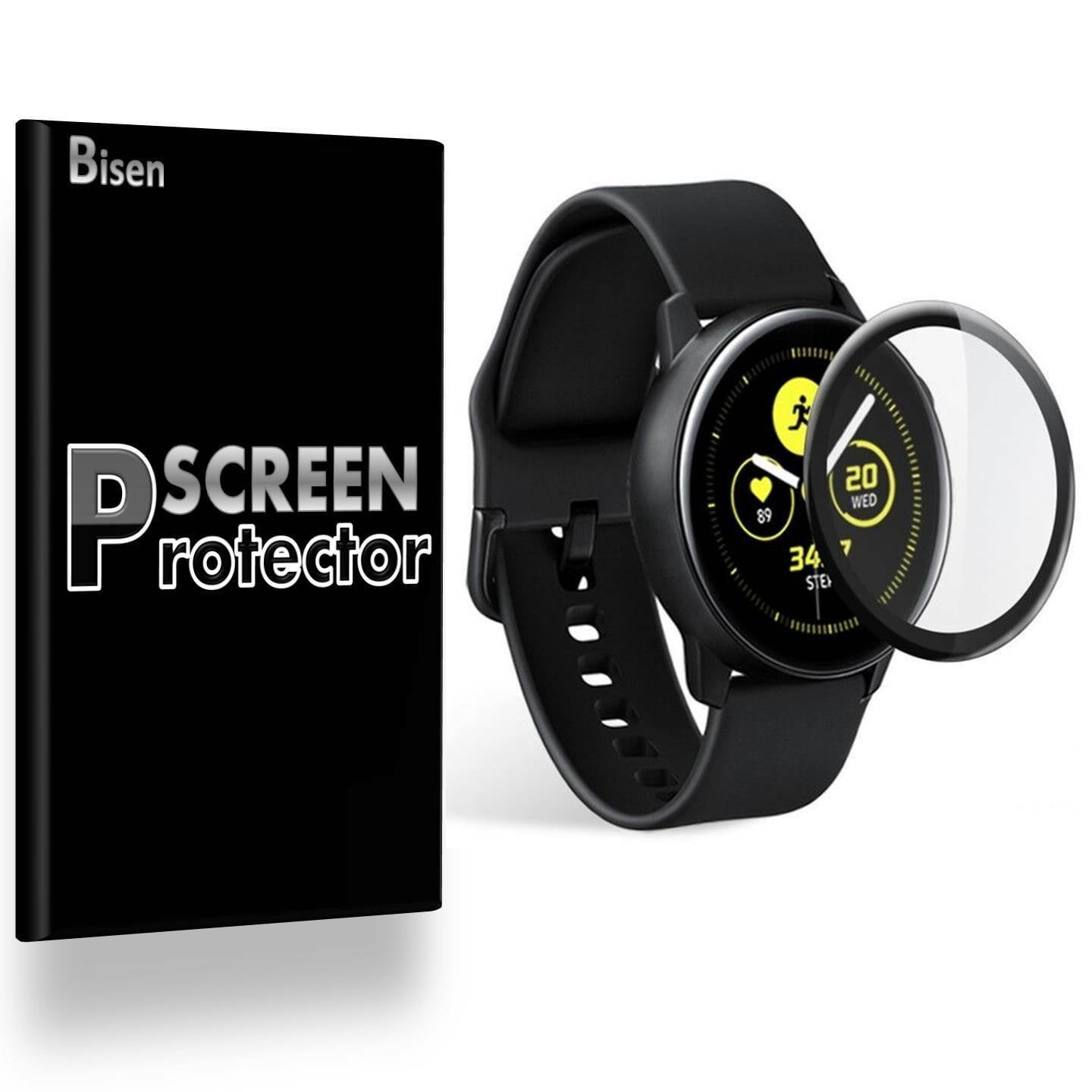 Fit For Samsung Galaxy Watch Active 2 40mm Aluminum Active 2 40mm 3 Pack BISEN Screen Protector Full Coverage Edge To Edge Protection HD Clear Anti Scratch Anti Shock Walmart Business Supplies