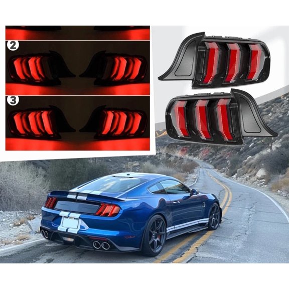 Fit For Subaru WRX STi Sedan 2015-2021 2PCS Spoiler Wing Stabilizer