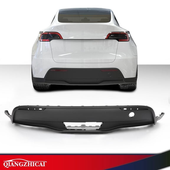 Fit For Tesla Model Y 2020-2023 Rear Bumper Lower Fascia Valance Cover Trim NEW