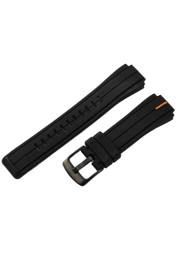 Fit For Timex Fit For Casio G-SHOCK Series 5608 GST-B200 Sports Silicone Watch Strap Raised Mouth 16mm Black Watchband
