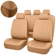 thumbnail image 1 of Fit For Toyota Car Seat Covers Full Set Leather 5-Seats Front Rear Protector New, 1 of 9