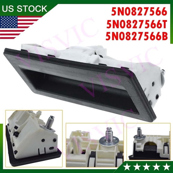 Fit For VW Audi 5N0-827-566-T Trunk Lock Release Switch Button Handle