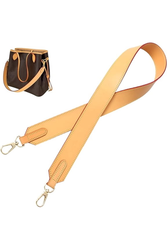 Fit For Vachetta Leather Replacement Straps Purse Shoulder Strap