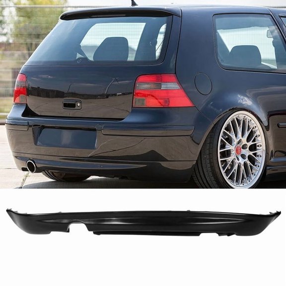Fit For Volkswagen Golf MK4 99-05 Rear Bumper Lip 25AE Style Unpainted