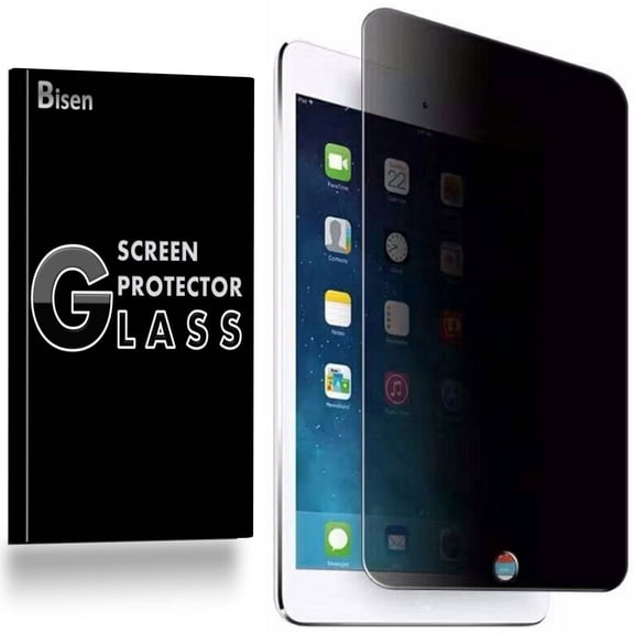 Fit For iPad Mini 5 (2019) / Mini 4 [BISEN] Privacy Anti-Spy Tempered Glass Screen Protector, Anti-Scratch, Anti-Shock, Shatterproof