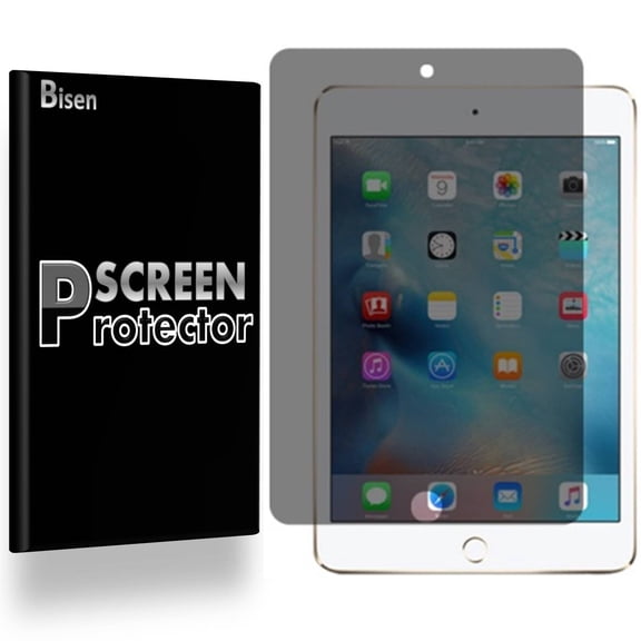 Fit For iPad Mini 5 (2019) / iPad Mini 4 [BISEN] Privacy Anti-Spy Screen Protector, Anti-Scratch, Anti-Shock, Anti-Bubble