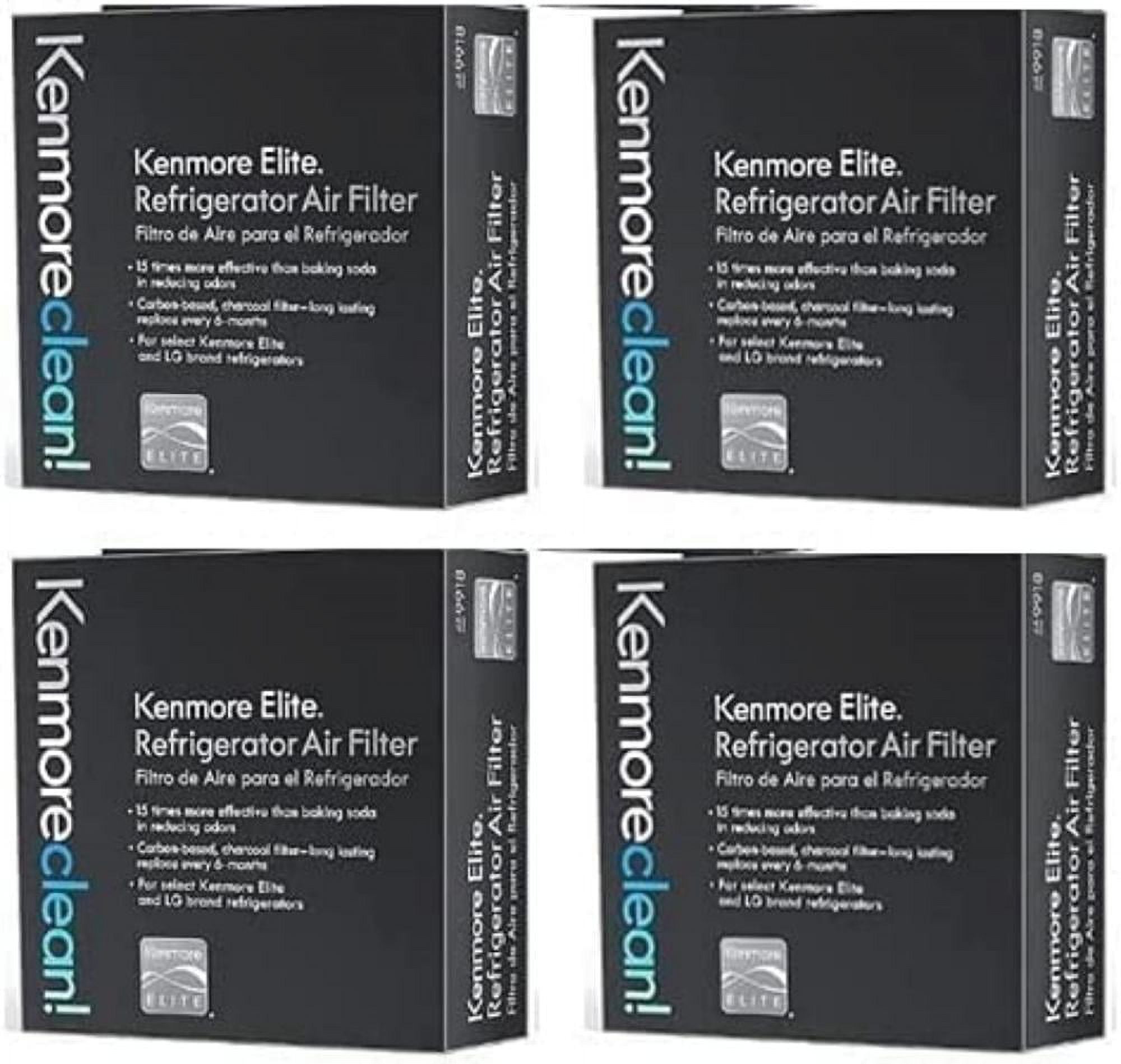 Fit For kenmore elite 9918 refrigerator air filter, 4 pack