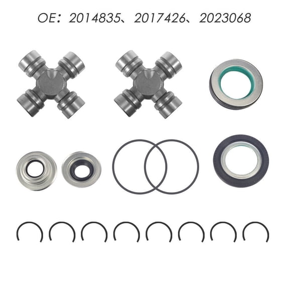 Fit Ford F250 F350 F450 F550 Superduty 05-2019 Front Axle Seal And Snap Ring Kit