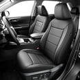 thumbnail image 1 of Fit for Ford Maverick 2022-2026 Car Seat Covers,Full Set Faux Leather Seat Covers,Stretch Fit,Non-Slip,Breathable,Airbag Compatible,Black,2 Row 5 Seats, 1 of 11
