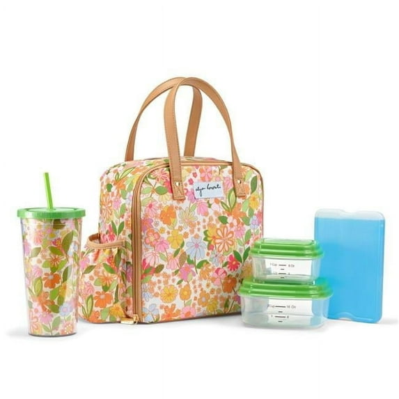 Fit & Fresh 2950ALJSC3035 Artist Collection Deluxe Lunch Kit, Multicolor Floral