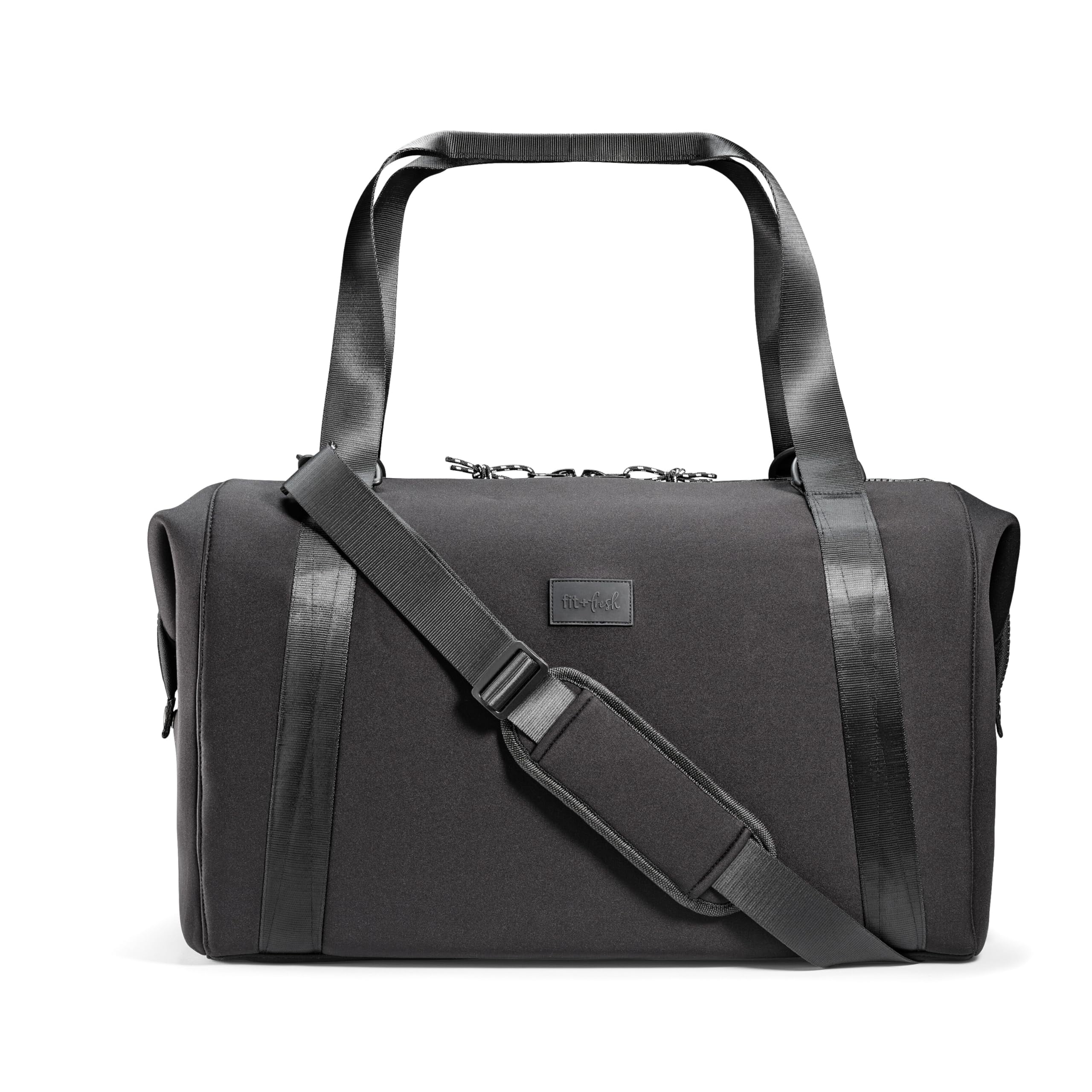 Fit & Fresh Airplane Friendly CarryOn Bag, Black