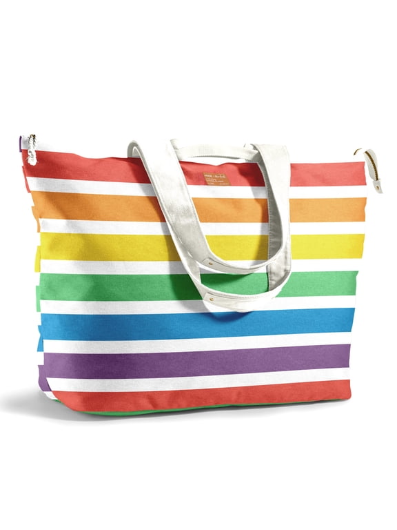 All The Things XL Tote Bag, Travel & Overnight Bag, Multi Stripe