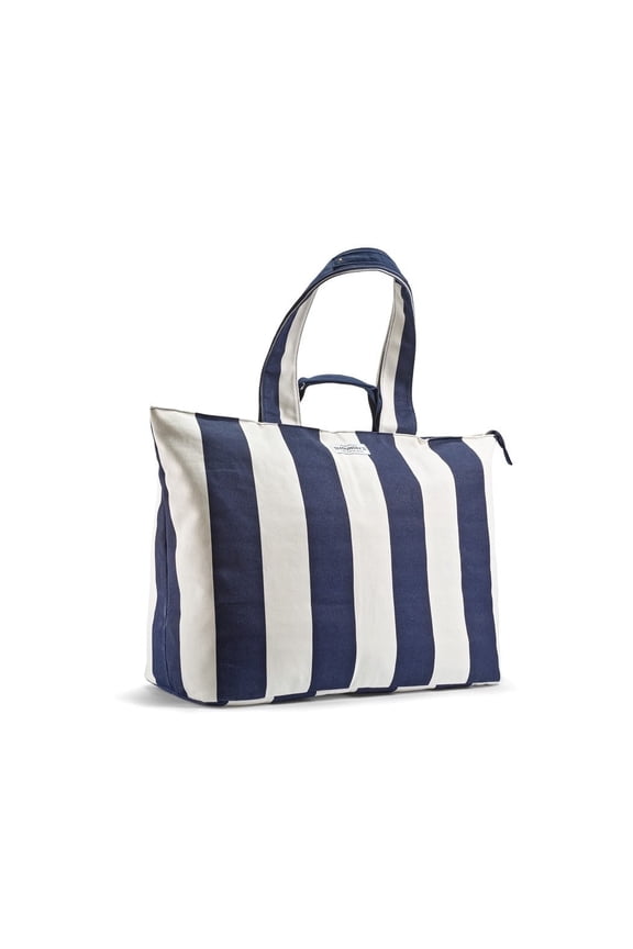 All The Things XL Tote Bag, Travel & Overnight Bag, Navy Stripe