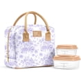 thumbnail image 1 of Fit & Fresh 7039CX3707 Bloomington Lunch Bag Kit - Lavendar Floral Toile, 1 of 8