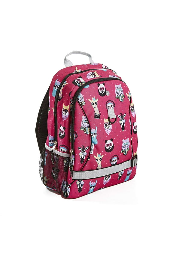 Fit & Fresh Cameron Backpack, Pink Hipster Animals