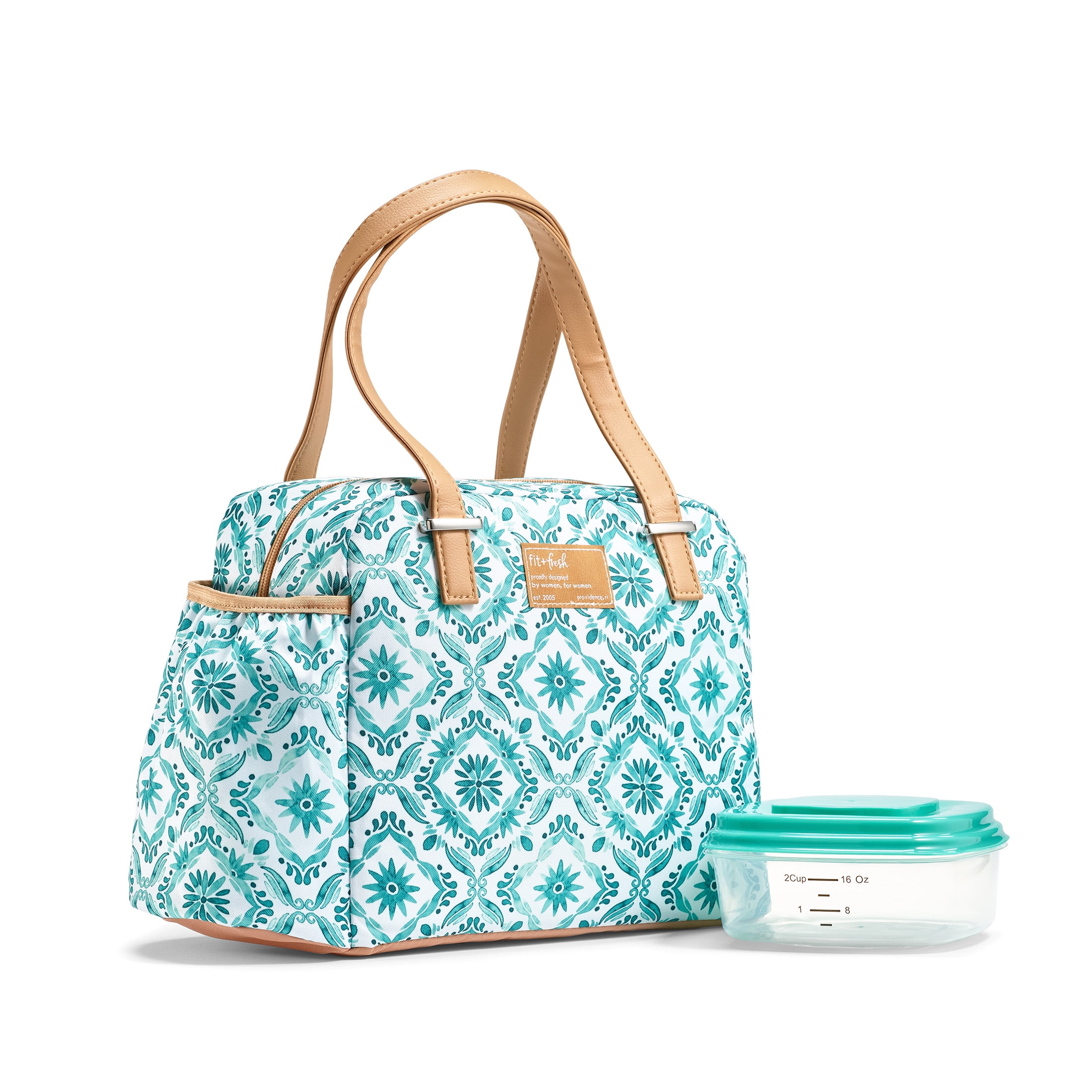 fit and fresh insulated lunch tote