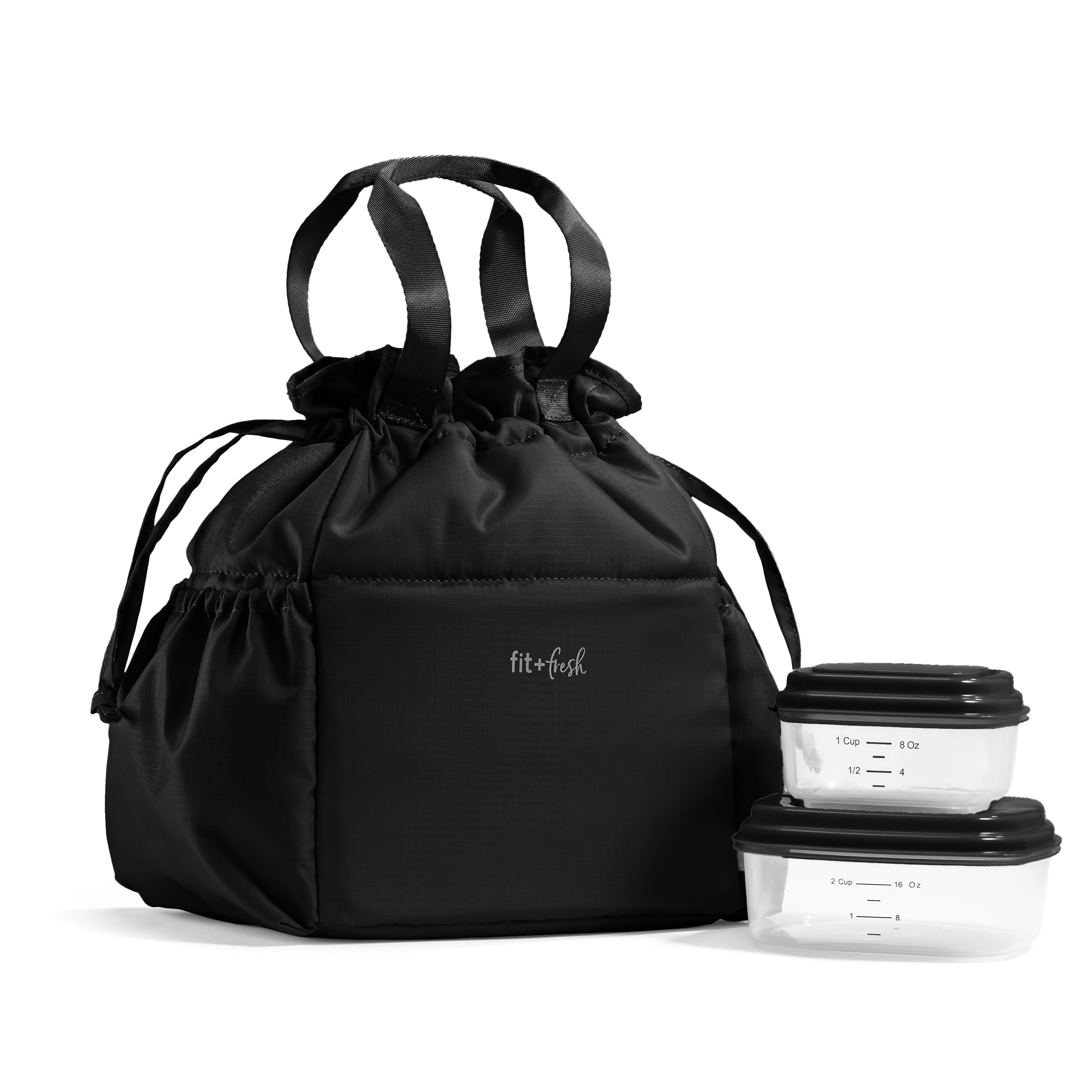 Fit & Fresh Lunch Bag For Women Cromwell Bag, Black