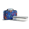 thumbnail image 1 of Fit & Fresh Lunch Bag with Bento Box- Radical Roar, Space Dinosuars, 1 of 5