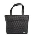 thumbnail image 1 of Fit & Fresh Metro Quilted Tote with Lunch Compartment, Black, 1 of 2