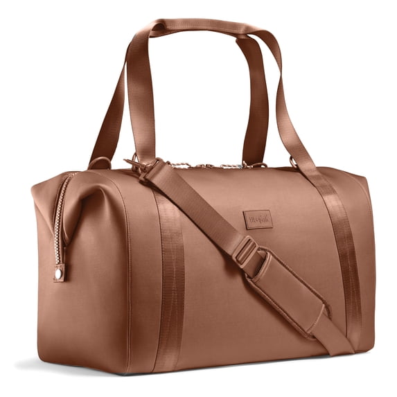 Fit + Fresh Fit & Fresh Premium Neoprene Weekender Bag, Travel Bag Trolley Sleeve, Carry on Duffel Bags, Copper