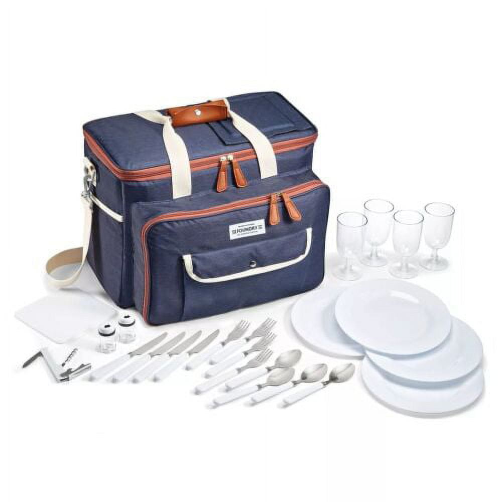 Fit & Fresh The Foundry Deluxe 25-Piece Picnic Cooler Set