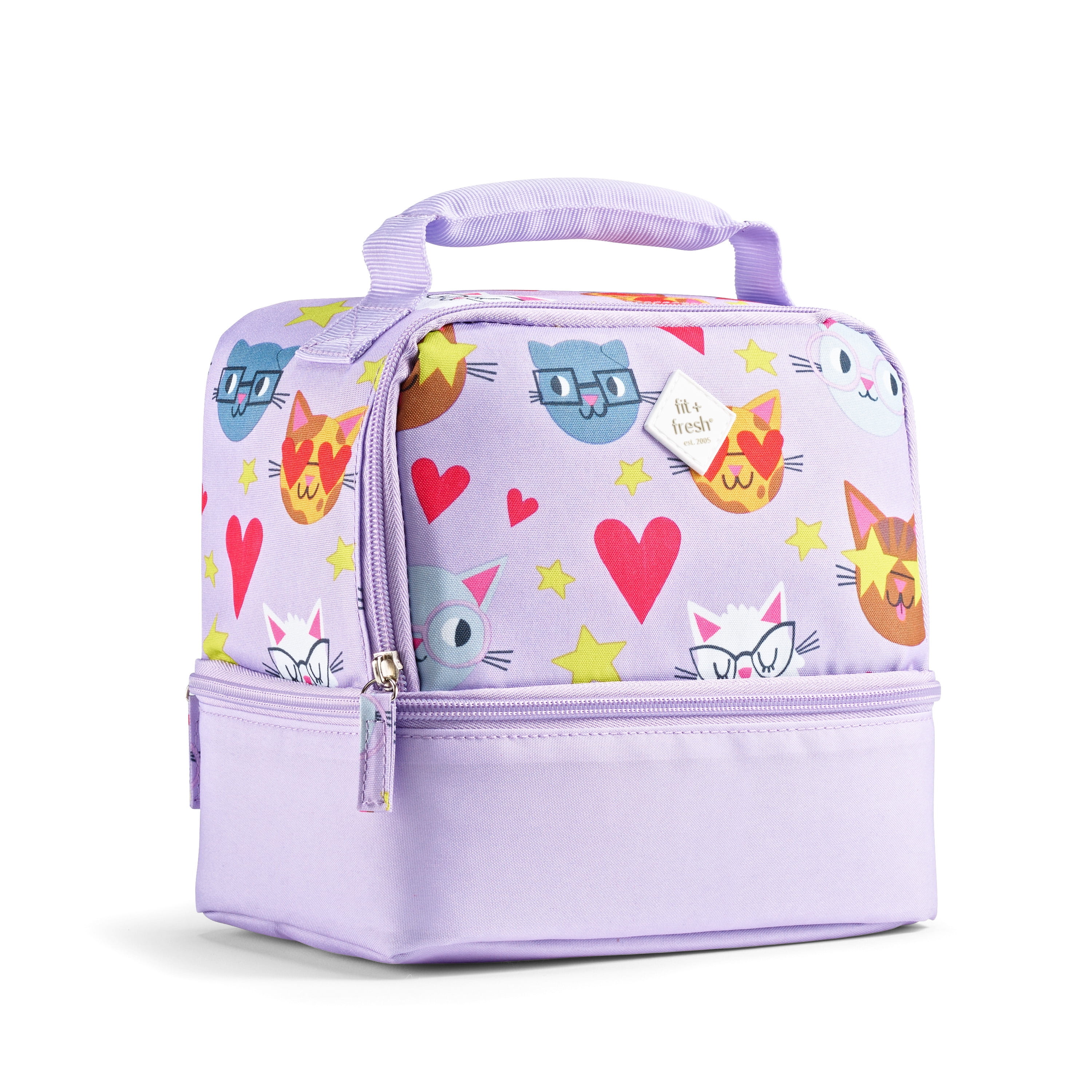 Big Cats Soft Insulated Kids Personalized Thermal Lunch Box + Reviews