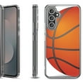 thumbnail image 1 of Shockproof Protective Phone Case Cover for Samsung Galaxy S25 FE, by OneToughShield - Basketball, 1 of 5