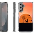 thumbnail image 1 of Shockproof Protective Phone Case Cover for Samsung Galaxy S25 FE, by OneToughShield - Sunset Deer, 1 of 5