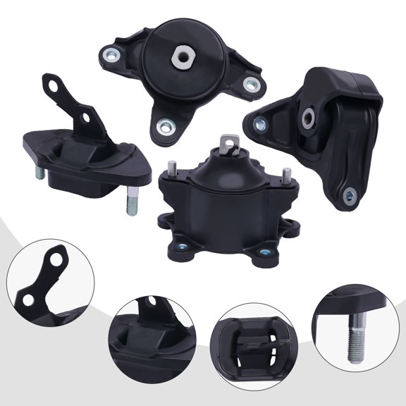 Fit Honda Accord Acura TSX 2008-2015 2.4L Automatic Engine Motor & Trans. Mount