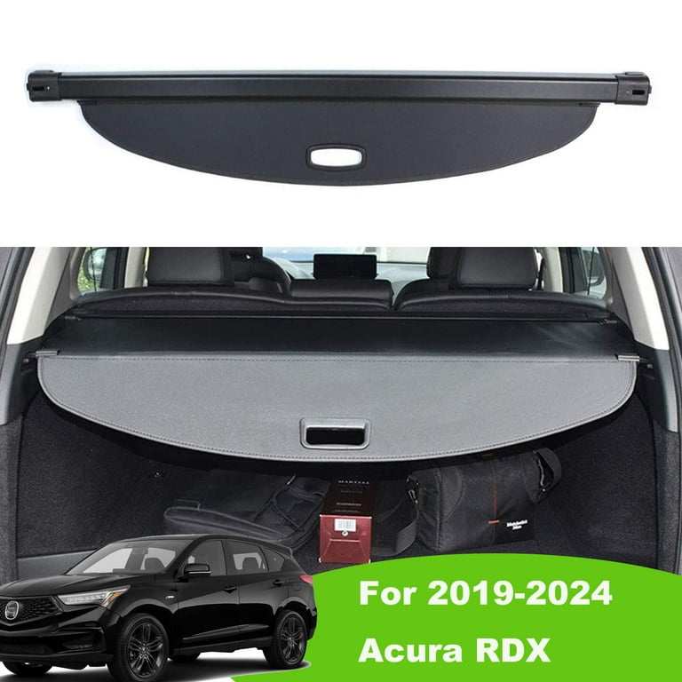 Fit Honda Acura RDX 2019-2024 Cargo Cover For 5-Seat Acura RDX 2019 2020  2021 2022 2023 2024 SUV Accessory Black Retractable Rear Trunk Privacy  Shield