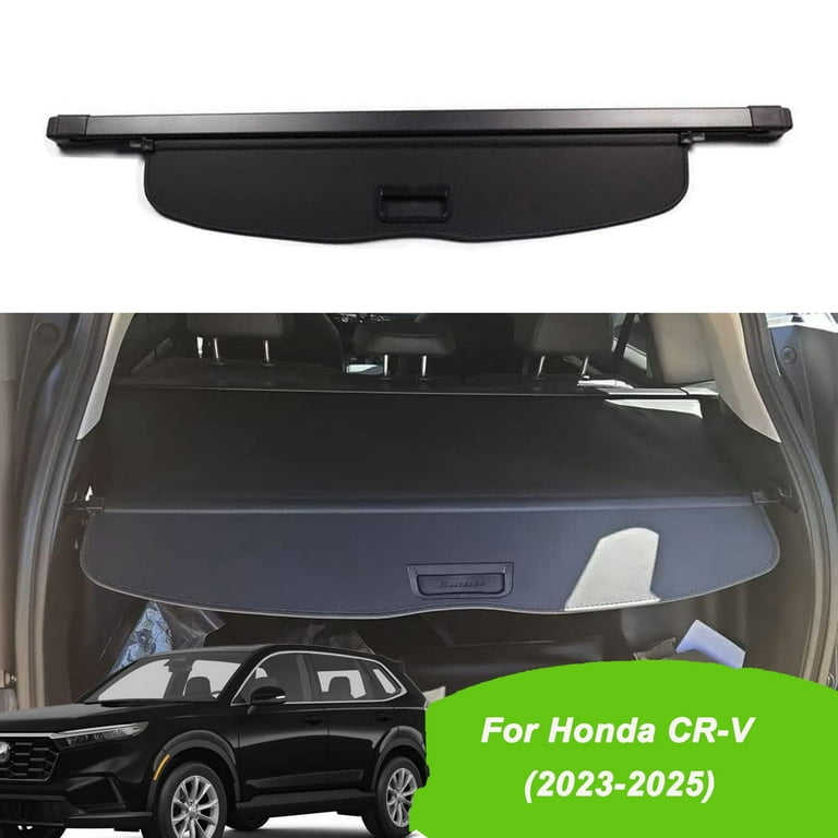 Fit Honda CR V 2023 2024 Black Retractable Cargo Cover Shield for 5 Seat SUV Walmart