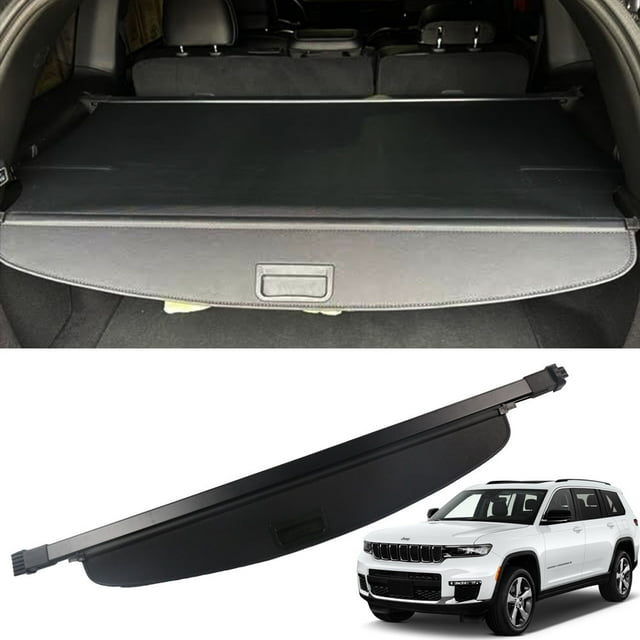Fit Jeep Grand Cherokee 2022 2023 2024 2 Row 5Seat Cargo Cover for