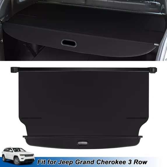 Fit Jeep Grand Cherokee 2022 2023 2024 3 Row 7-Seat Cargo Cover ...