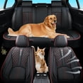 thumbnail image 1 of Fit for Kia Optima 2002 Seat Cover, PU Leather 5 Seats Full Set With Lumbar Support Beautify Interior, Red Edge Car Seat Covers, Beautify the Interior of Old Cars, 1 of 9