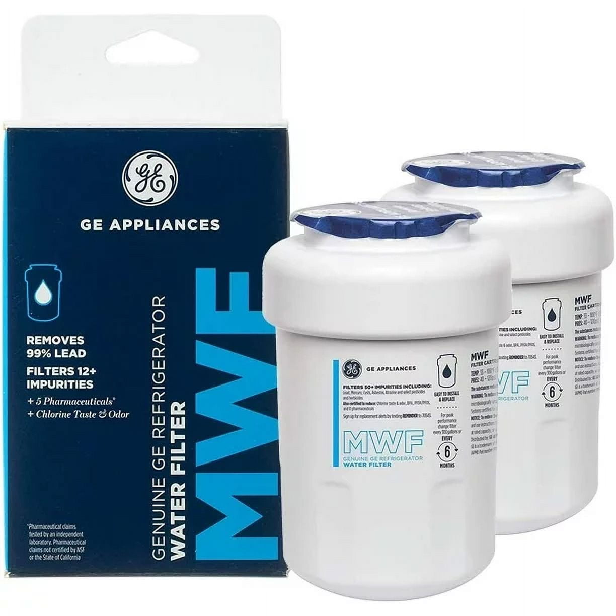 Fit MWF Refrigerator Water Filter Replace Every 6 Months for Best