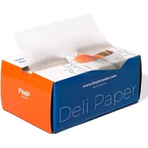 Fit Meal Prep [1000 Pack] 8 x 10.75" Wax Paper Sheets for Food, Interfolded Precut Deli Paper, Pop Up Grease-Proof Sandwich Paper Wraps, Waterproof for Lunch, Food Basket, Microwave Cover, BBQ