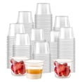 thumbnail image 1 of Fit Meal Prep 4 oz BPA Free Condiment Cups, No Lids, Stackable, Multi-Purpose, 250 Pack, 1 of 7