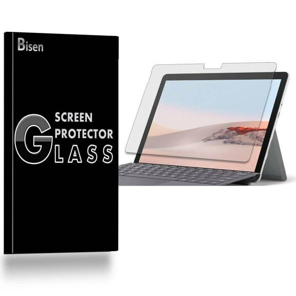 Fit For Microsoft Surface Go 2 / Microsoft Surface Go (1st Gen) [BISEN] Tempered Glass Screen Protector, Anti-Scratch, Anti-Shock, Shatterproof, Bubble Free