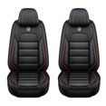 thumbnail image 1 of Fit for Nissan 96% Car Models,Artificial Leather Front Set Car Seat Covers,Airbag-Compatible,Non-Slip Car Seat Cushions,Easy to Install(Red+Black,Standard), 1 of 6