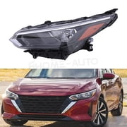 Headlight Assembly lamp with light bulb for 2024-2025 Nissan Sentra S SV Left Driver Side