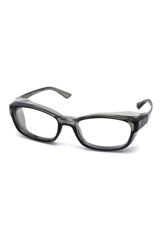 Fit Over Eyeglasses Safety UV Blue Light Eye Protection Computer Glasses Slate