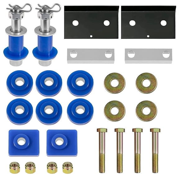 Fit Peterbilt 378 379 Hood Hinge Pivot Bolt & Bushing Kit 13-04154 13-04164